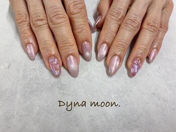 ダイナ ムーン(Dyna moon.)/ピンクビジューネイル