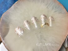 エストリブレ(estLivre)/ラメ&ラインアート