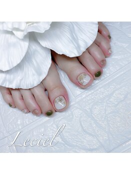 ルシエル(LeCiel)/フット冬お勧めネイル