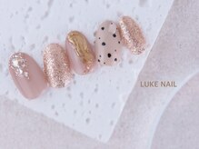 ルークネイル 恵比寿店(LUKE NAIL)/大人ニュアンスネイル　春夏秋冬