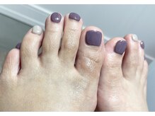 ヘアーアンドネイル ルシア(Hair&Nail Lucia)/2色ワンカラーネイル！