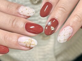 キルティングリボンクリスマス