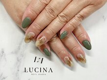 ネイルスタジオ ルキナ(LUCINA)/c-281 大人上品ニュアンスネイル