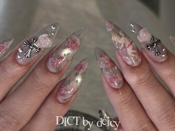 ディクト バイ デイシー(DICT by deicy)の写真/【イベントにも♪】韓国・ワンホンネイルで今っぽ可愛い指先に◎理想が思い通りに叶うサロン☆