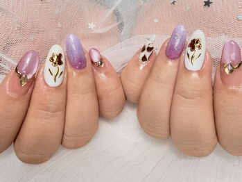 ニカネイル(NiKa Nail)の写真/シンプル～個性派アートまで！【持ち込みOK】×【サンプル豊富】で、トレンドをおさえた指先◇長さだしOK