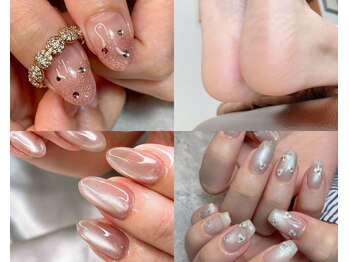 シュシュ(Chou chou)の写真/仕事や家事で派手なネイルはできない方も◎「無難」を卒業して自分らしく!理想の指先をご相談ください*