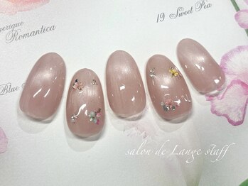 サロンドランジェ(salon de Lange)/春ネイル
