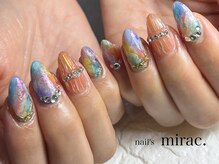 ネイルズミラク(nail's mirac.)の雰囲気（＊カラフルネイル＊）