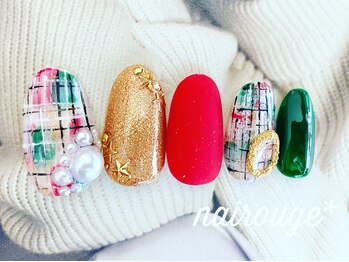 ネイル―ジュ 札幌大通店(nairouge*)/クリスマスネイル♪
