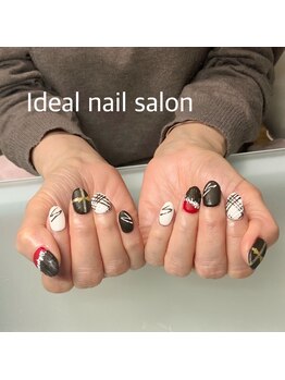 イデア(IDEAL)/バレンタインネイル
