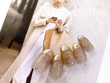アグニークリッシェ(Agunik Riche)/【ミラーフレンチネイル】