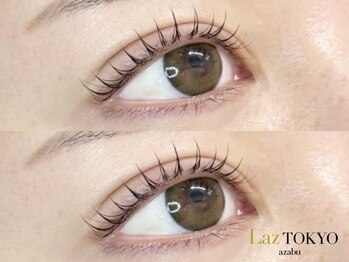ラズ トウキョウ アザブ(Laz TOKYO azabu)/まつ毛パーマ×ちょいエク60本