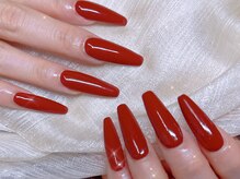 シーアンドビーネイル(C&B Nail)/チップ長さだしワンカラー