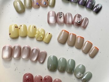 ネイルサロン マーノ(nail salon mano)の写真/【OPENから17年の信頼と技術】シンプルネイルならお任せ！オフィス・日常に馴染む大人可愛いデザイン多数♪