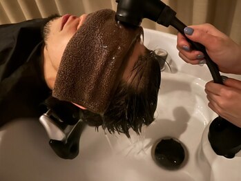 モモ 札幌(MOMO.)の写真/札幌希少★眼浸浴が受けられるサロン♪PCやスマホの使用で蓄積した目の疲れに◎頭痛や首肩の凝りも改善！
