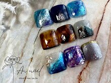 アンネイル(An nail)/【ネイルデザイン】フットネイル