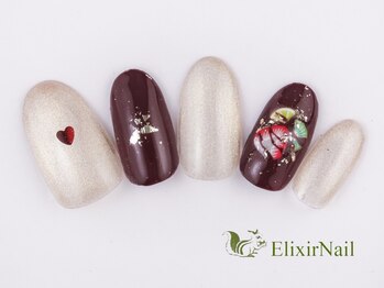 エリクサーネイル 西武新宿(Elixir Nail)/定額a シンプル/クーポン使用