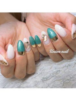 ユニオンネイル川崎(UNION NAIL)の写真/【スカルプワンカラー/ラメグラ¥9500】OPEN8年目の実力派サロン★長さだし&スカルプはUNIONNAILにお任せ!