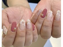 ネイルズ ララ(nails Lala)/フラワーネイル。