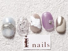 アイネイルズ 梅田店(I nails)/個性派もやもやニュアンス￥9200