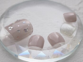 フットネイル/ホロ/スター/ラメ