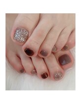 ユーネイル(You nail)/フットシンプルデザインネイル