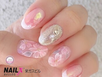 ネイリックス 栄ガスビル(NAILX)/桜ネイル