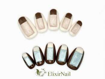 エリクサーネイル 神田(Elixir Nail)/ハンドやり放題/クーポン使用