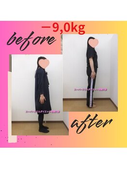 スーパースリムダイエット 相模大野/3ヵ月－9,0ｋｇ減ダイエット♪