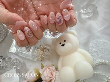 クロスサロン(CROSS &nbsp;SALON)/ワンホン|ガーリーネイル|
