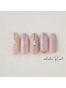 ネイル サロン アールズ ネイル(R's nail)/きれいめネイル￥6500