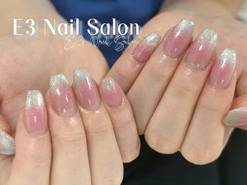 イーサンネイルサロン(E3 Nail salon)/チークマグネットフレンチ