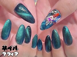 痛ネイル &nbsp;推し活 3D【池袋】