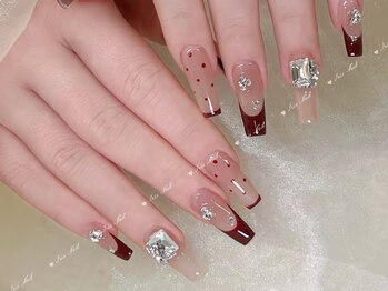 アイリスネイル 大塚(Iris Nail)/チップ長さ出し持ち込みデザイン