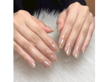 chai.仙台広瀬通店【韓国ネイル/長さだし/持ち込み/定額/スカルプ/韓国パーツ】/ミラーネイル