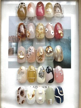 レオ ネイル 倉敷店(leo nail)/10月ハンドネイルアート2本付き