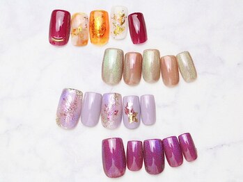 池袋ネイルサロン イイネイル(Ee-Nail)/Newちぐはぐネイル全員￥7980