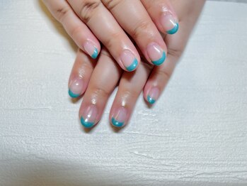 サロン ド リス(salon de LYS)/パールグリーンフレンチ