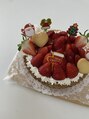 アイラッシュサロン ブラン 下関リピエ店(Eyelash Salon Blanc) 去年のクリスマスに作ったケーキです！