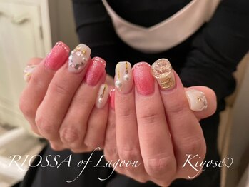 リオッサ オブ ラグーン(RIOSSA of Lagoon)/クリスマス×キラキラネイル