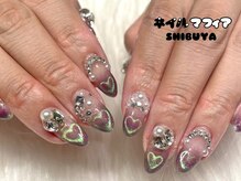 ネイルマフィア 渋谷(NAIL MAFIA)/ハートマグネットネイル