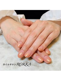 maogelグラデーションネイル