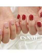 エスネイル 新宿西口店(es NAIL)/苺ネイル