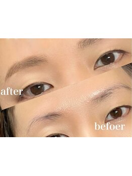 アイブロウメニューがあるサロン