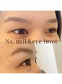 エヌエス ネイルアンドアイブロウ(Ns)&nbsp;ハリウッドブロウリフト×ラッシュリフト☆