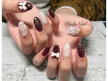ルディーネイル(Rudy Nail)/ツイードネイル