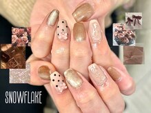 スノーフレーク(Snowflake)/定額デザインコース¥8000