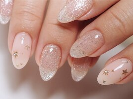 キラキラ星ネイル☆