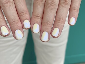 ホワイトオーロラミラー