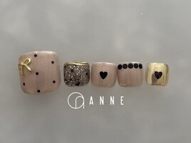 foot art design7月☆パラジェル